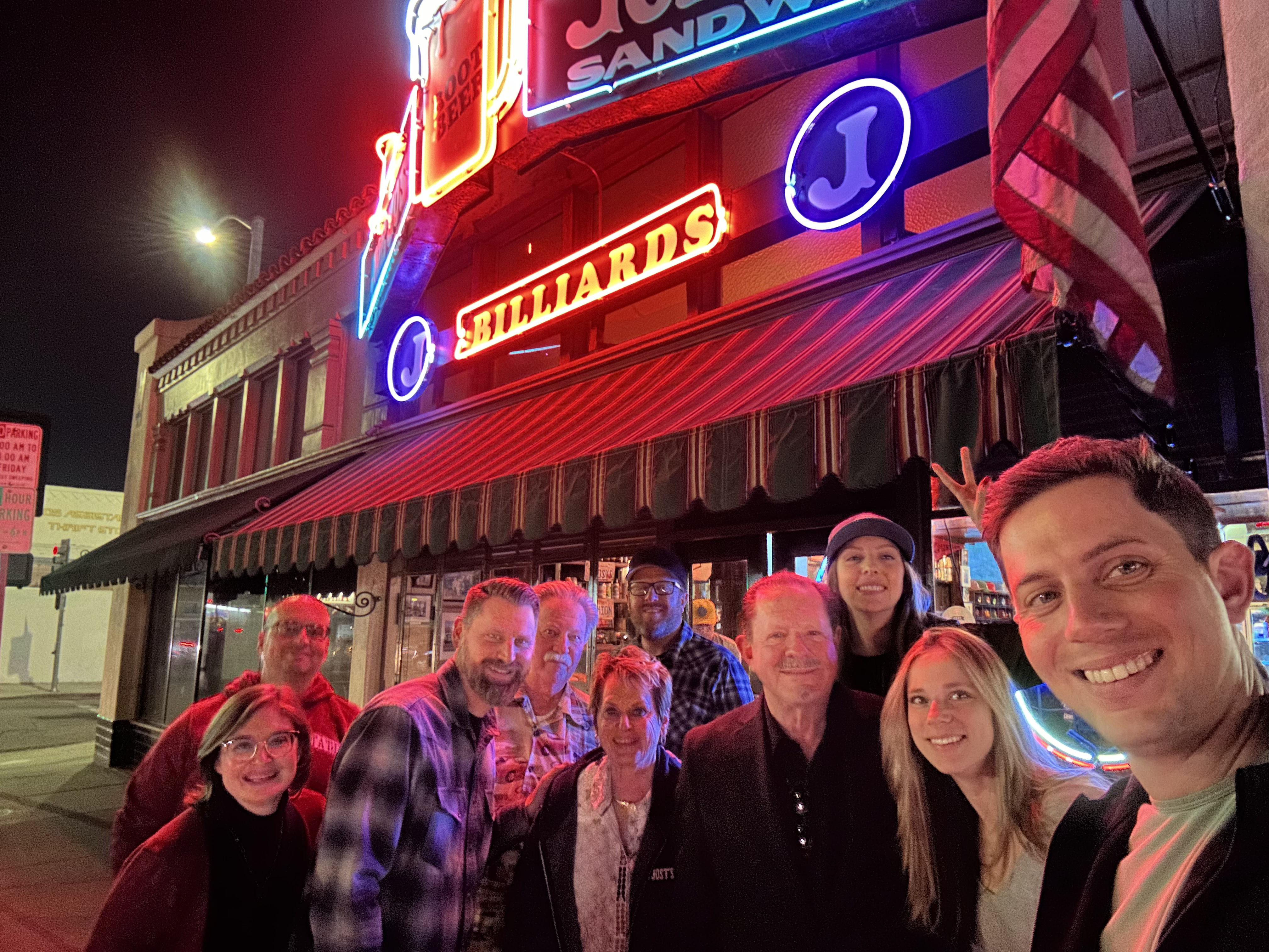 Family at Joe Jost's