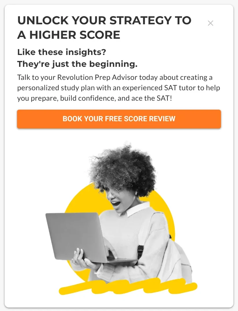 Book a strategy session CTA in the AI Score Report